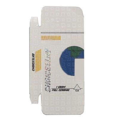 Choicelab E Cigarette Cartridge  Press Tip Atomizers 0.8ml Cartridges Full Ceramic