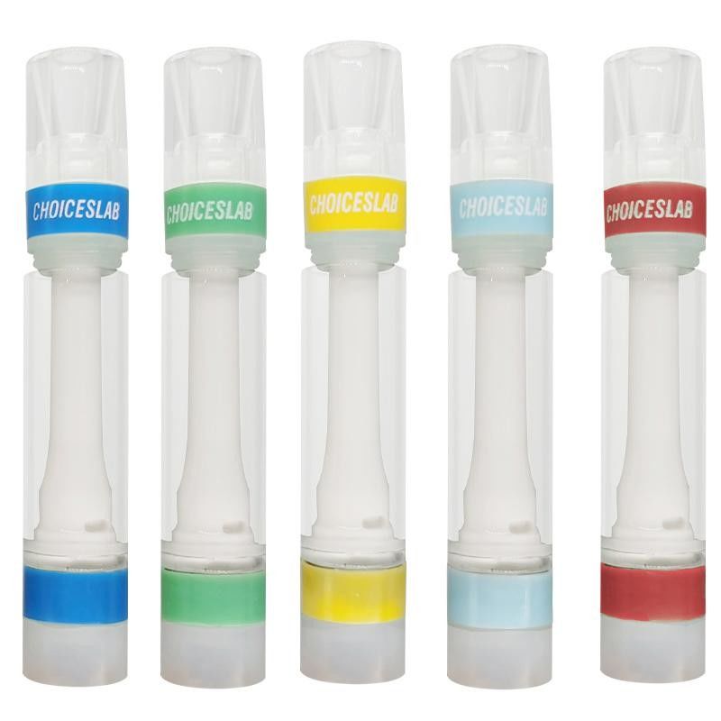 Choicelab E Cigarette Cartridge  Press Tip Atomizers 0.8ml Cartridges Full Ceramic